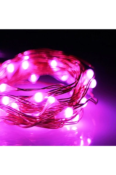 RAYTOYS OYUNCAK   7 METRE PEMBE PİLLİ LED IŞIK CANLI PEMBE IŞIK IP65 SU GEÇİRMEZ SEVGİLİLER GÜNÜNE ÖZEL PEMBE LED IŞIK - 8