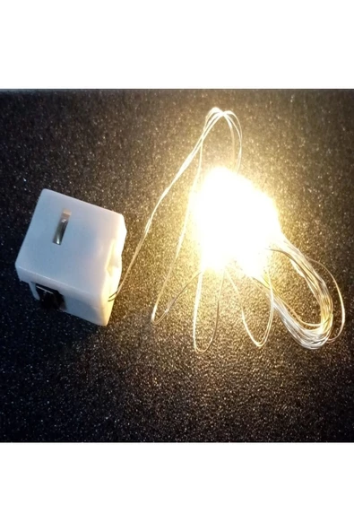 RAYTOYS OYUNCAK   DEKOR DÜĞÜN IŞIKLARI GÜN IŞIĞI LED IŞIK WARM LİGHT HIZLI YAVAŞ SABİT YANAR PİLLİ LED IŞIK 2 METRE - 2