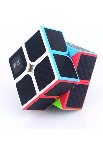 RAYTOYS OYUNCAK   3 SET VIP PROFESSIONAL QY SPEED CORBON FİBER CUBE VIP 3LÜ SET PİRAMİT 2X2 3X3 ZEKA KÜPÜ CUBE - 2