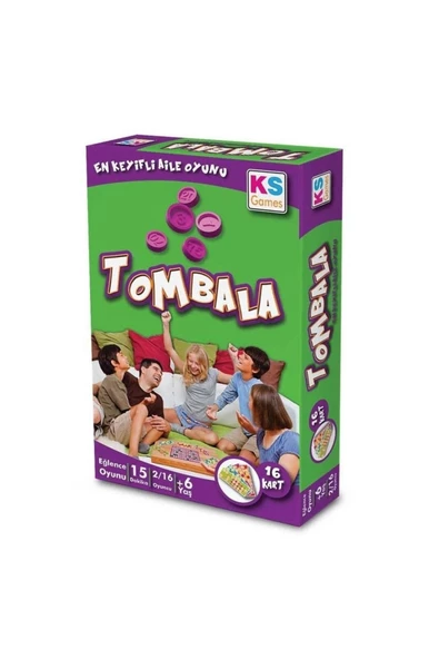 RAYTOYS OYUNCAK   16 Kartlı Tombala 1.kalite Tombala Oyunu Yılbaşı Gecesi Oyunları Kutu Oyunları Aile Oyunları