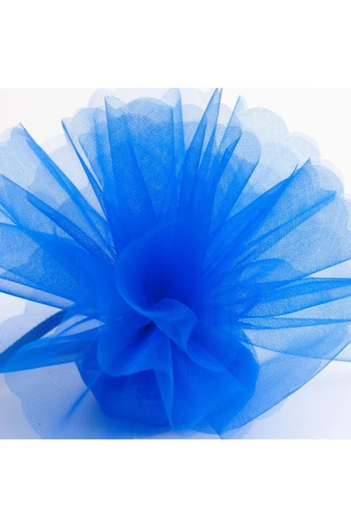 RAYTOYS OYUNCAK   27 METREX70 CM KOYU MAVİ SÜSLEME TÜLÜ KOYU MAVİ TÜL ARABA ÇİÇEK DÜĞÜN DEKOR TÜL BLUE DECORATIONTULLE