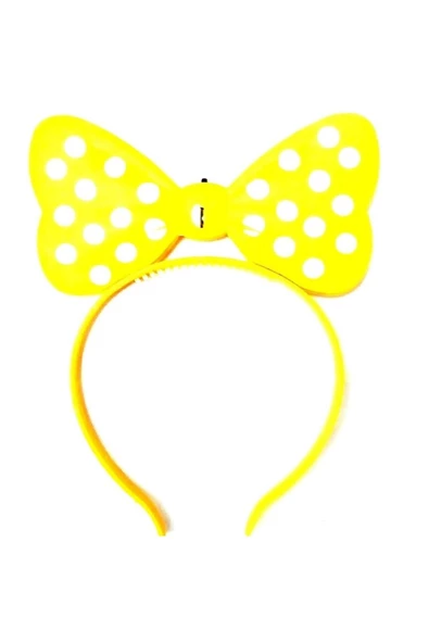 RAYTOYS OYUNCAK   SARI IŞIKLI TAÇ YELLOW HEADBAND LED LİGHT SARI MİNNİE MOUSE IŞIKLI TAÇ SARI MİKİ TAÇ KONSER IŞIKLARI