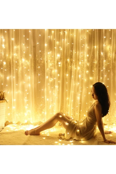 RAYTOYS OYUNCAK VIP AKAN LED IŞIK 3X3 10 DALLI 290 LEDLİ MODLU GÜN IŞIĞI AKAR LED IŞIK ŞELALE LED IŞIK SALKIM IŞIK - 2