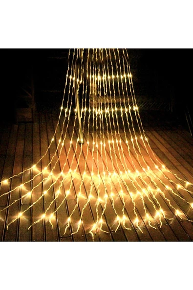 RAYTOYS OYUNCAK   VIP AKAN LED IŞIK 3X3 10 DALLI 290 LEDLİ MODLU GÜN IŞIĞI AKAR LED IŞIK ŞELALE LED IŞIK SALKIM IŞIK