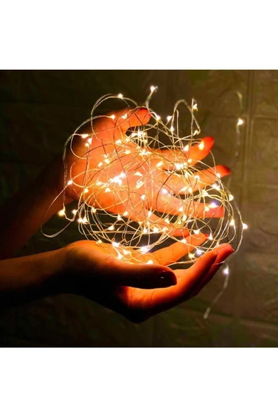 RAYTOYS OYUNCAK   GÜN IŞIĞI PİLLİ IŞIK 10 METRE PİLLİ GÜN IŞIĞI LED IŞIK NOEL IŞIĞI YILBAŞI IŞIĞI YILBAŞI AĞACI IŞIĞI - Resim 4