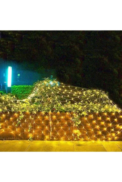 RAYTOYS OYUNCAK   Ramazan Işıkları Ağ Led Işık Gün Işığı Ağ Led Işık Eklemeli Warm Light Led Işık Örümcek Ağı Işığı - 2
