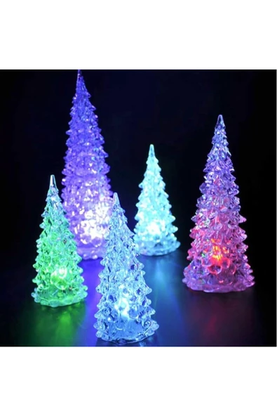 RAYTOYS OYUNCAK   IŞIKLI YILBAŞI AĞACI VIP RENKLİ LED IŞIKLI ÇAM AĞACI 13 CM IŞIKLI ÇAM AĞACI RGB PINE TREE LED LIGHT - Resim 5