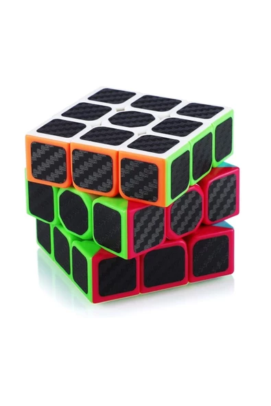 RAYTOYS OYUNCAK   2SET PROFESSIONAL QY SPEED CORBON FİBER CUBE VIP 2LÜ SET PİRAMİT ZEKA KÜPÜ 3X3 ZEKA KÜPÜ CUBE - 7