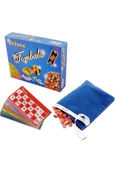 RAYTOYS OYUNCAK   Vıp Kalite Deluxe Tombala Yılbaşı Oyunları Ahşap Pullu Tombala Büyük Boy Oyun Kartları Yaz Oyunları - 2