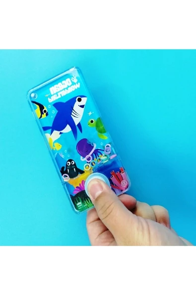 RAYTOYS OYUNCAK   Blue Water Ring Game Water Ring Okyanus Dünyası Sulu Halka Oyunu Transparent Ocean World For Kids