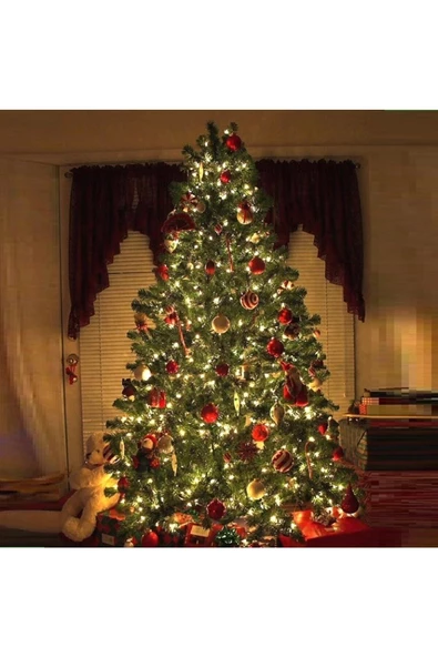 RAYTOYS OYUNCAK   Yılbaşı Ağacı Işığı 10 Metre Gün Işığı Led Işık 100 Led Lambalı 220v Ile Çalışır Noel Ağacı Işığı - Resim 2
