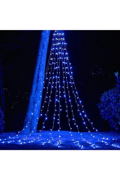 RAYTOYS OYUNCAK   Blue Led Light 10 Metre Mavi Led Işık Mavi Yılbaşı Ağacı Işığı 100 Led Fişli 220v Mavi Noel Işığı