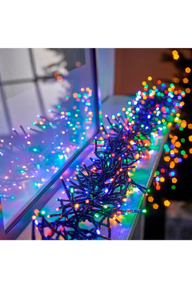 RAYTOYS OYUNCAK   Yılbaşı Ağacı Işığı Profesyonel 50 Metre Renkli Led Işık 220v Fişli Renkli Parlak Canlı Led Işık - Resim 4