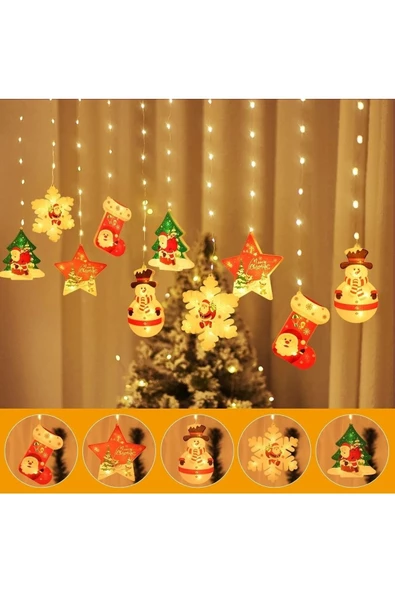 RAYTOYS OYUNCAK   Profesyonel Noel Salkım Led Işık Yılbaşı Işıkları Salkım Işık Gün Işığı Led Yılbaşı Ağacı Işıkları - Resim 3