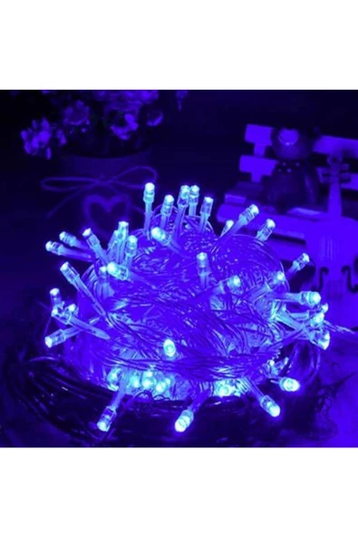 RAYTOYS OYUNCAK   Christmas Tree Blue Led Light 10 Metre Mavi Led Işık Mavi Yılbaşı Ağacı Işığı Mavi Ip Led Işık