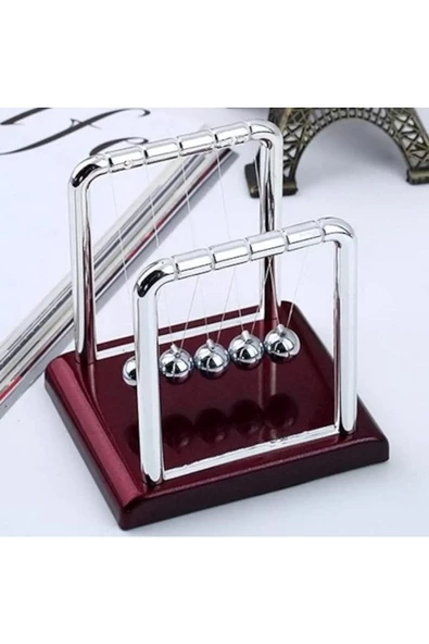 RAYTOYS OYUNCAK Newton Balance Balls Manyetik Stres Topları Stres Topu Masa Dekor Obje Sevgililer Gününe Özel Hediye - 3