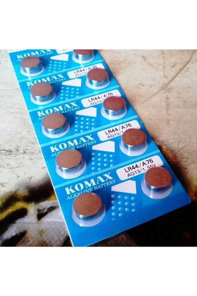 RAYTOYS OYUNCAK Button Alkalıne Battery Ag Seria Ag 13 Pil Lr44 Pil Sr357 Pil Sr44 Pil A76 Pil Saat Pili Yedek Pil - 2