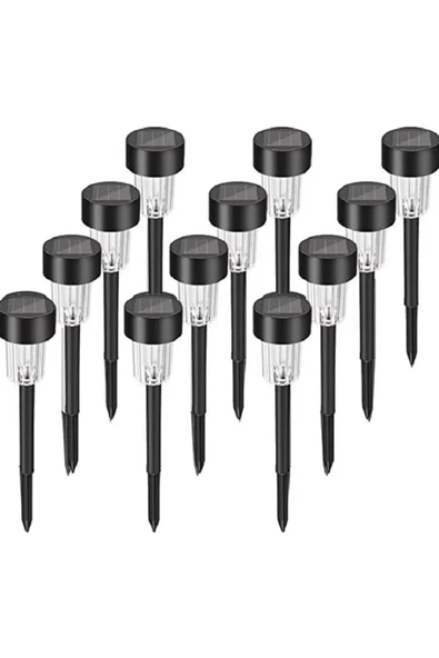 RAYTOYS OYUNCAK   10 ADET IP65 SOLOR TORCH PİLSİZ LED IŞIKLI GÜNEŞ ENERJİLİ SOLOR MEŞALE LAMBA 34 CM BAHÇE AYDINLATM - 5