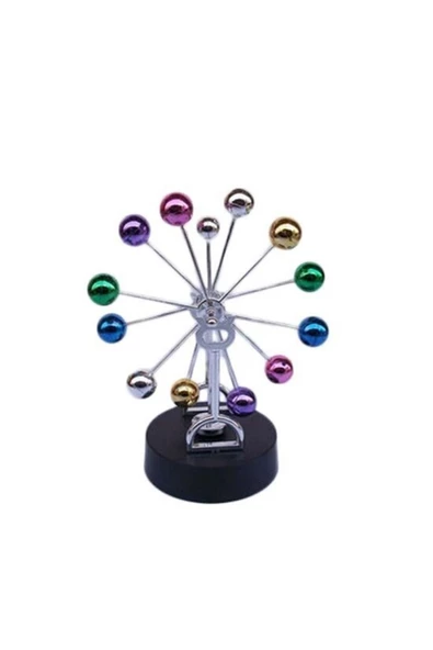 RAYTOYS OYUNCAK Perpetual Debate Toys Dönen Manyetik Toplar Yılbaşı Hediyeleri Stres Oyuncağı Dönme Dolap Masa Dekor - 3