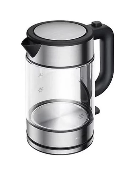 Xiaomi Electric Glass 1.7 lt 2200 W Kettle Siyah (Xiaomi Türkiye Garantili)