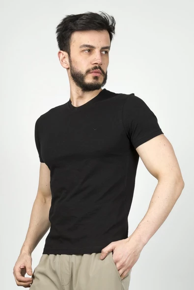 CAZADOR ERKEK 4619 STN.V LCY.SÜP. T-SHIRT 24YCEEO04619 - 2