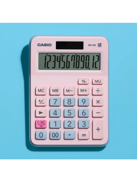 Casio Masaüstü Mx-12b-pklb 12 Haneli Masaüstü Hesap Makinesi - 3