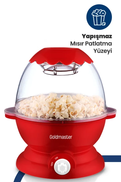 Goldmaster Hotcorn IN-6401 Mısır Patlatma Makinesi