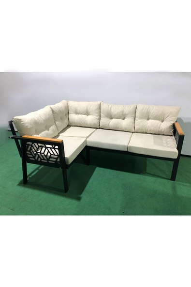 melisa 2+2 Köşe Yön değiştirilebilir Koltuk Takımı Balkon-bahçe-kafe-çay Seti