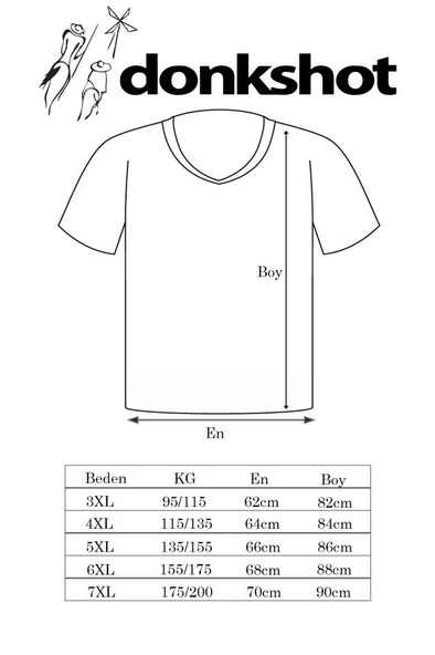 3'lü Büyük Beden Kısa Kollu V Yaka Erkek Atlet-Fanila1016 - %100 Pamuk-Penye Süprem-3XL-7XL - 4