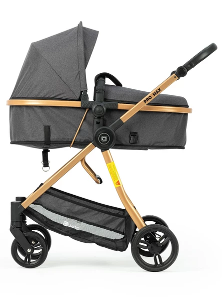 Quard Promax Travel Sistem Bebek Arabası Gold Kahverengi - 2