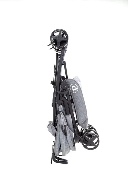 PRAVA SMART TAM YATARLI BASTON BEBEK ARABASI GRİ - 2