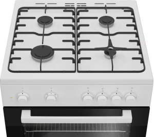 Beko BFE 400-1 B Beyaz Fırınlı Ocak - Resim 3