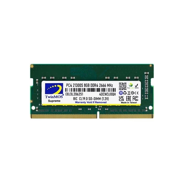 8 Gb Ddr4 2666mhz Twınmos Nb Mdd48gb2666n