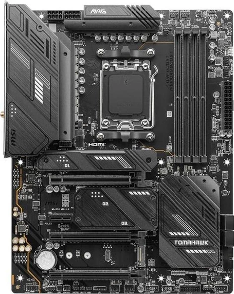 MSI  MAG X870 TOMAHAWK WIFI AM5 DDR5 8400OC USB4 4xM2 HDMI 5G WIFI7 RGB ATX