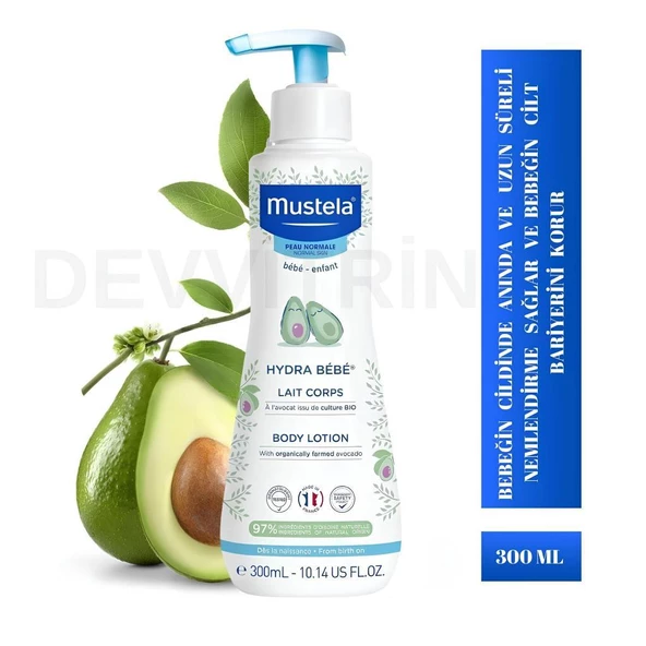 Mustela Hydra Bebe Body Lotion Vücut Losyonu 300 ml