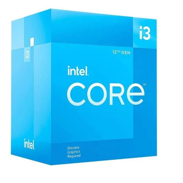 Intel Core Cı3 12100f 3.30ghz 12mb 1700p Fanlı (box)