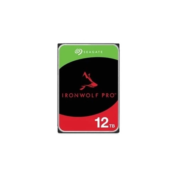 12 Tb Seagate 3.5 Ironwolf Pro Sata3 7200rpm 256mb St12000nt001 (5 Yıl Resmı Dıst Garantılı)