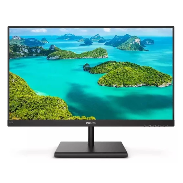 23.8 Phılıps 245e1s/00 Ips 4ms 75mhz 1xvga 1xhdmı 1xdp Quad 2560x1440 Freesync Flıcker-free Vesa Siyah