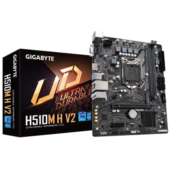 GIGABYTE H510M-H-V2 DDR4 3200MHZ 1XVGA 1XHDMI 1XM.2 USB