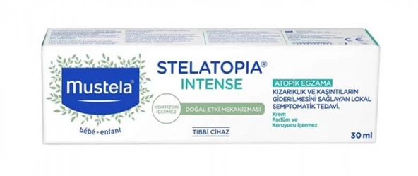 Mustela Stelatopia Intense Kızarıklık ve Kaşıntı Giderici Krem 30 ml