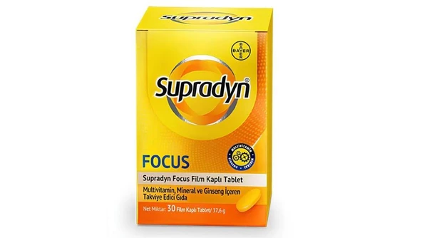 Supradyn Energy Focus 30 Tablet