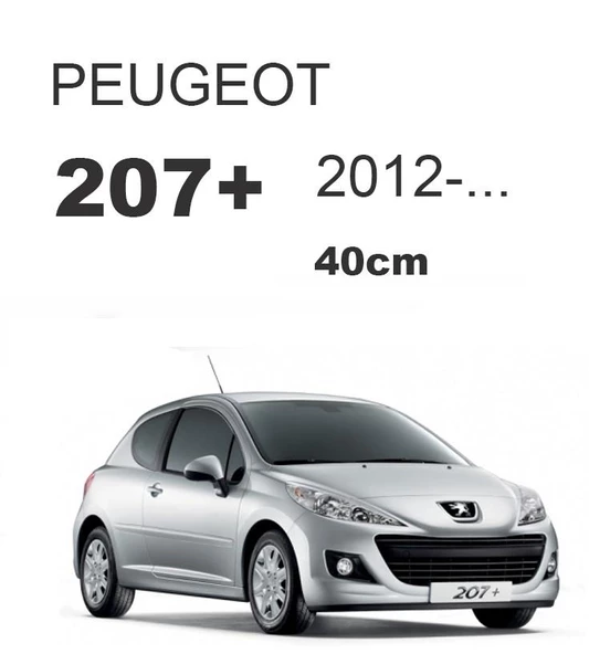Peugeot 207+ Arka Silecek Süpürgesi 2012+ Y406 - 3