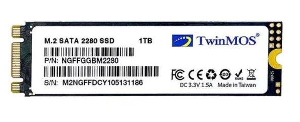 1 Tb Twınmos M.2 2280 Sata3 580/550 Ngffggbm2280