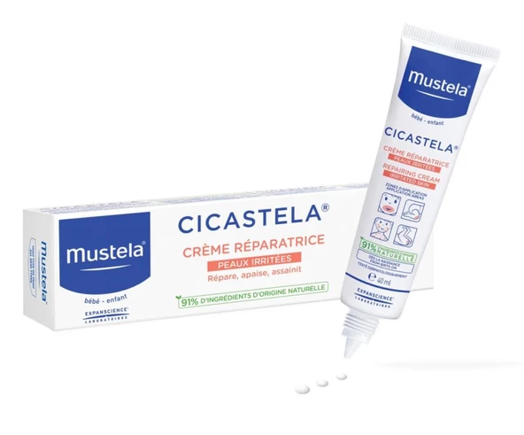 Mustela Cicastela Onarıcı Bakım Kremi 40 ml