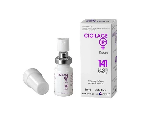 Cicilage 18+ Kadın Dilaltı Sprey 10 ml