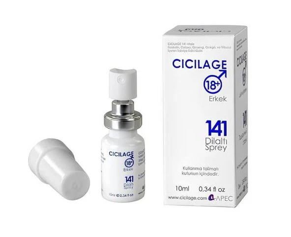 Cicilage 18+ Erkek Dil Altı Sprey 10 ml