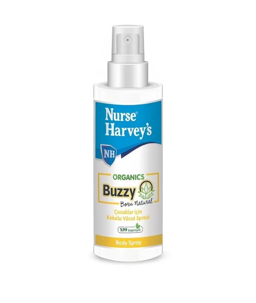 Nurse Harveys Organic Buzzy Çocuklar İçin Esansiyel Yağlar İçeren Body Spray 175