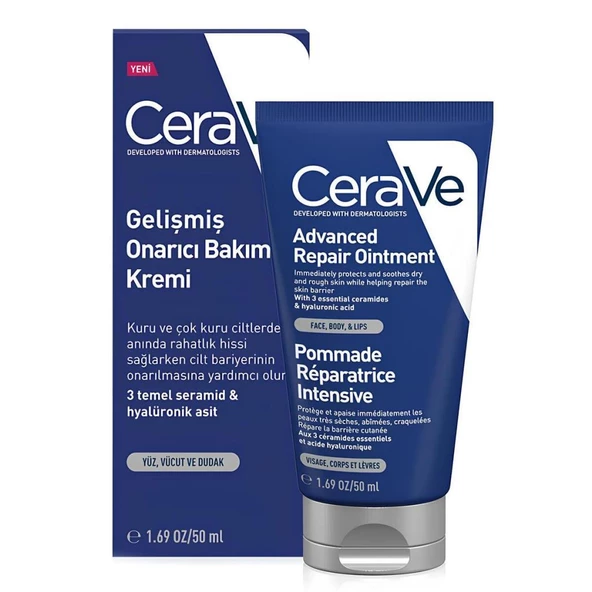 Cerave Gelişmiş Onarıcı Bakım Kremi 50 ml