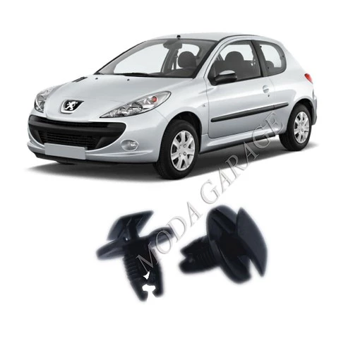 Peugeot 206 + Çamurluk ve Davlunmaz Klipsi 8565.53 M150