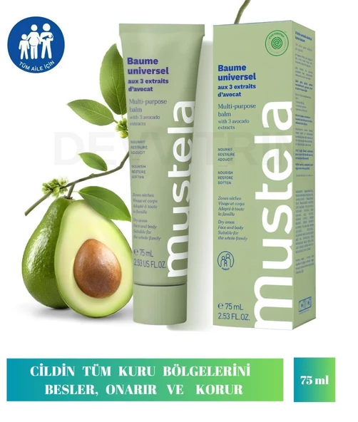 Mustela Üç Etkili Avokado Balsam 75 ml